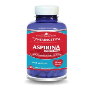 Aspirina naturala Cardioprim 120 cp Herbagetica