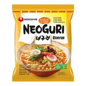 Supa instant neoguri cu fructe de mare slab picanta 120g Nongshim
