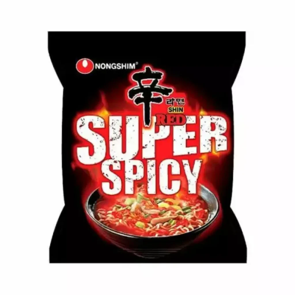 Supa instant red shin ramyun foarte picanta 120g Nongshim