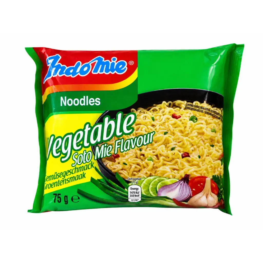 Taitei instant cu aroma de legume 75 g Indomie