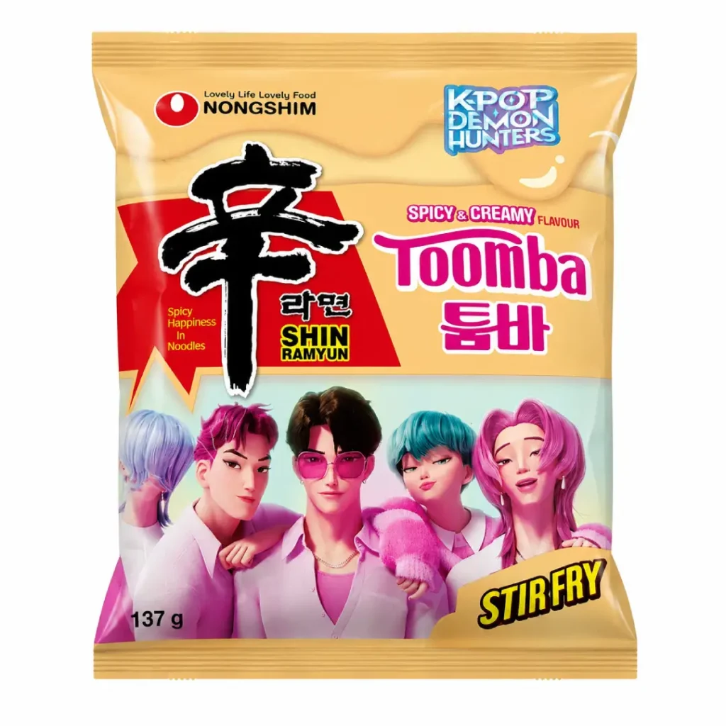 Taitei instant shin ramyun Toomba 137 g Nongshim