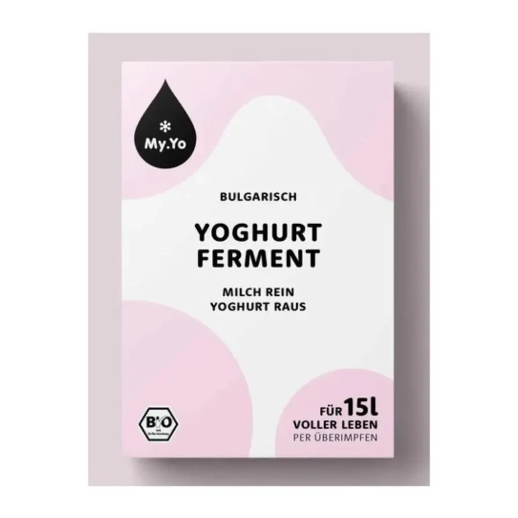 Ferment probiotic pentru iaurt bulgaresc bio 15g My Yo