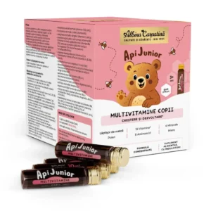 ApiJunior Multivitamine Copii 30 de fiole Albina Carpatina