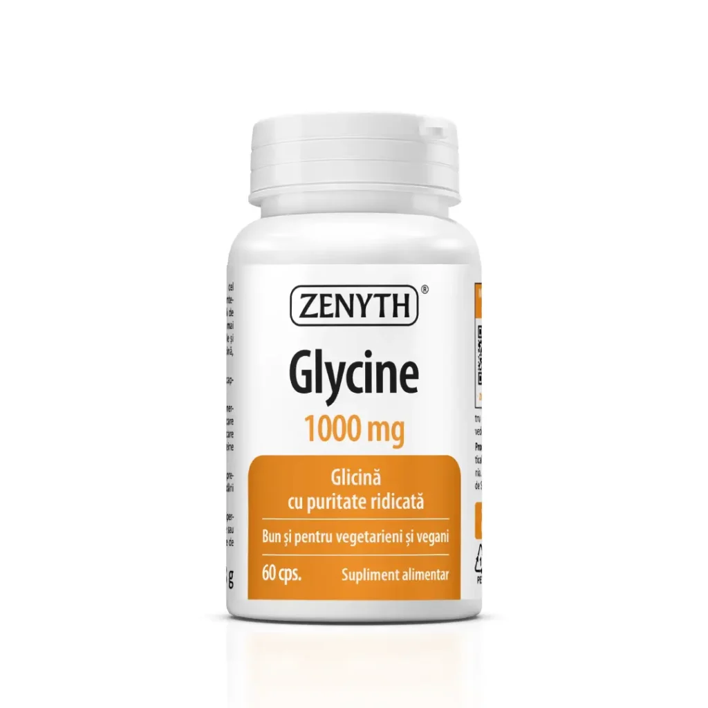 Glicina 1000 mg 60 cps Zenyth