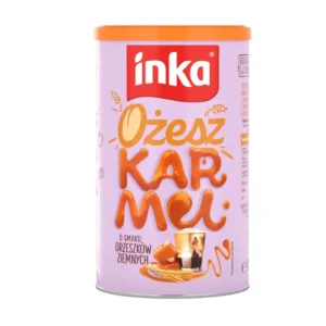 Cafea de cereale solubila cu caramel si cu aroma de arahide 120 g Inka
