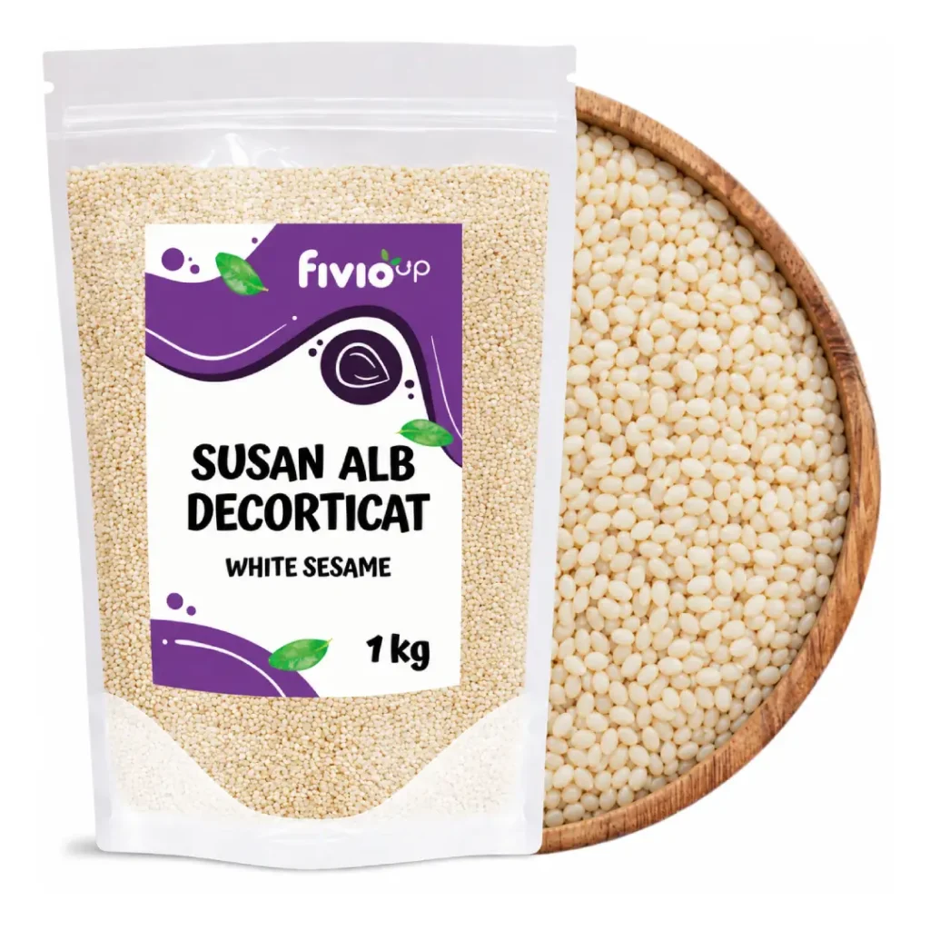 Seminte de susan alb decorticat 1 kg Fivio UP