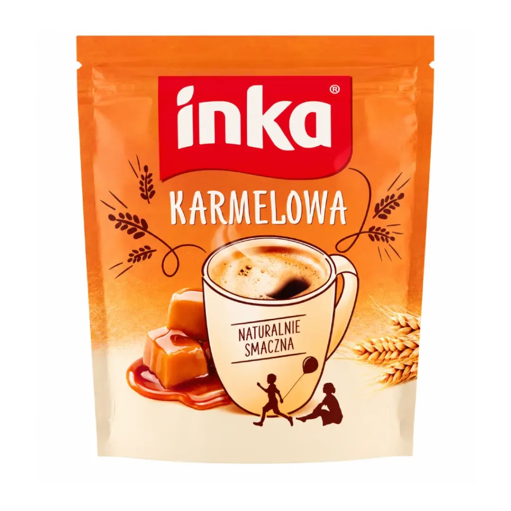Cafea din cereale cu caramel 200 g Inka